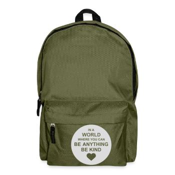 you can be kind - Rucksack - Olivgrün - Vorne