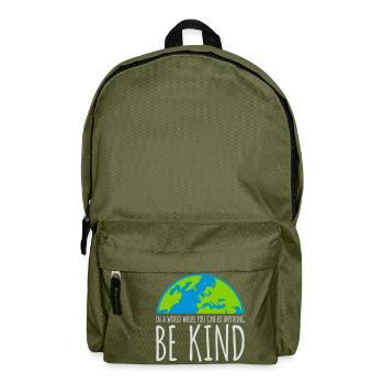 you can be kind - Rucksack - Olivgrün - Vorne