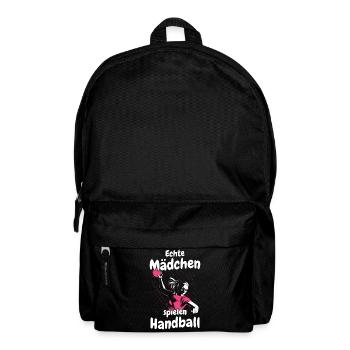 Handballer Handball Sport Handballspieler - Rucksack - Schwarz - Vorne