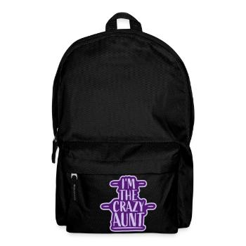 at The Crazy Aunt - Backpack - black - Front