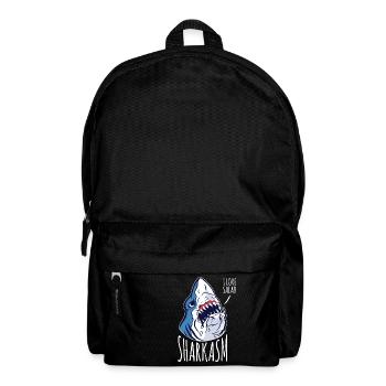 Hammerhead Teeth Wild Life Shark Collection I - Backpack - black - Front