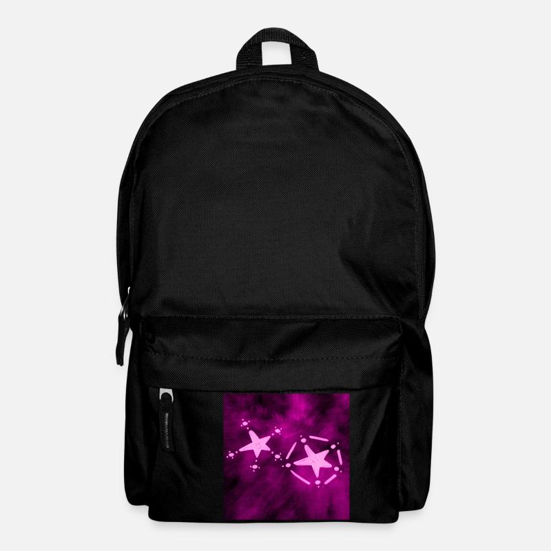 2 PURPLE STARS - Backpack - black