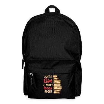 Books Read Book Library Library Bookworm - Backpack - black - Front