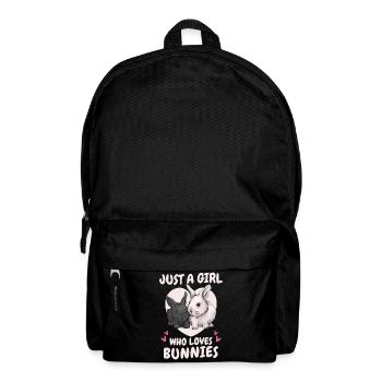 Lapin lapin animal de compagnie lapin - Sac à dos - noir - Devant