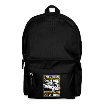 Tow Truck Truck Tow Truck - Backpack - black - Front