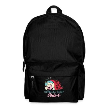 Chemise de nuit officielle Licorne - Chemise de nuit Licorne - Sac à dos - noir - Devant