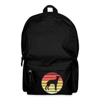 Retro Vintage Paws Animal Dog Design For Paw - Rucksack - Schwarz - Vorne