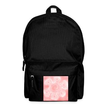 SOLESASO ROT - Rucksack - Schwarz - Vorne