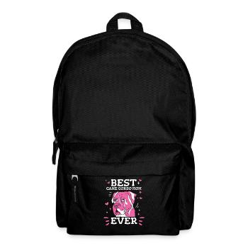 Cane Corso Dog - Backpack - black - Front