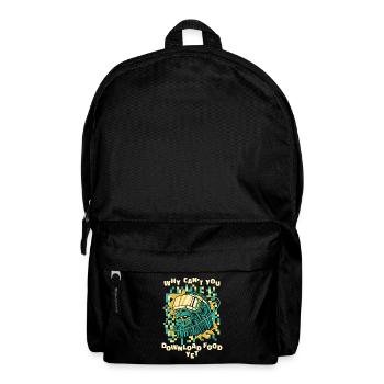 VR Virtual Reality Gaming Gamer Videospiele - Rucksack - Schwarz - Vorne