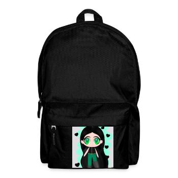 ZEICHEN; MANN - Rucksack - Schwarz - Vorne