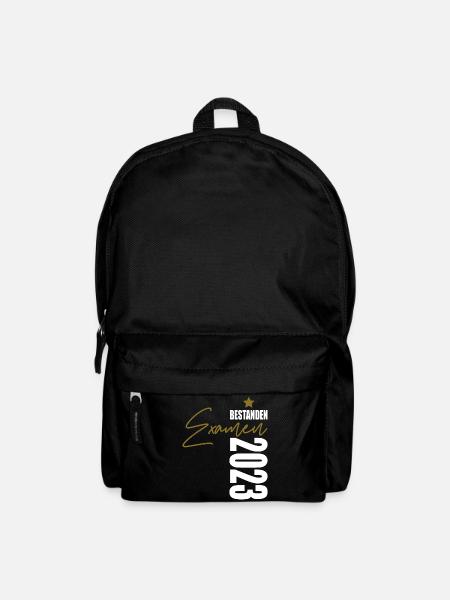 Examen 2023 bestanden - Rucksack - Schwarz