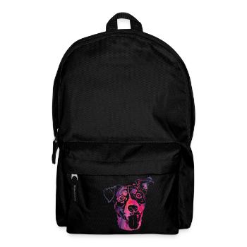 Pattes abstraites Animal Dog Design pour les - Sac à dos - noir - Devant
