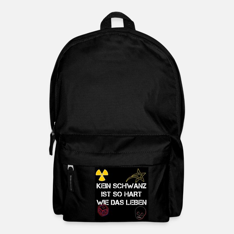 Das Leben (Kein Schwanz) | ZWEI - Rucksack - Schwarz