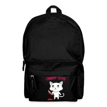 "Creepy Cute" Halloween Shirt For October 31st - Rucksack - Schwarz - Vorne