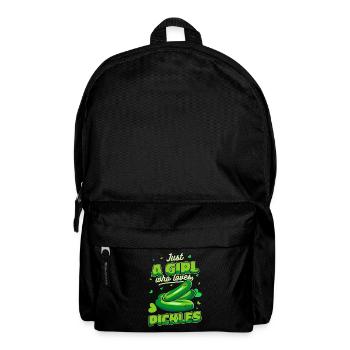 Cucumber Cucumber Cucumber Cucumber Food Dill - Backpack - black - Front