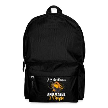 Sarcastic Genre Musical Sounds Music Collection - Backpack - black - Front