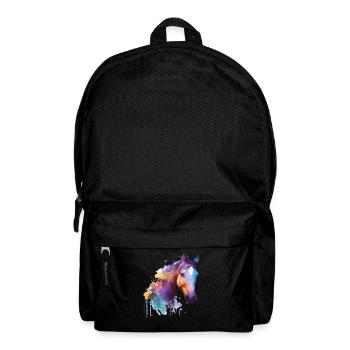 Pretty horse for horse lovers Colorful - Backpack - black - Front