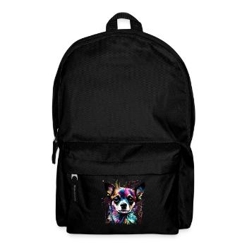 Chihuahua pour les amoureux des chiens Maîtresse Maître - Sac à dos - noir - Devant