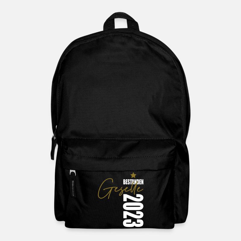 Geselle 2023 Prüfung bestanden - Rucksack - Schwarz