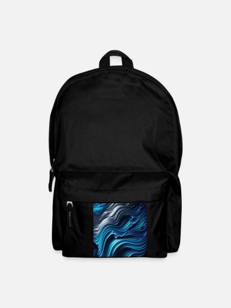 Alles ist aus Wellen 5 topaz enhance - Rucksack - Schwarz