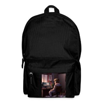 Lone Gamer - Backpack - black - Front