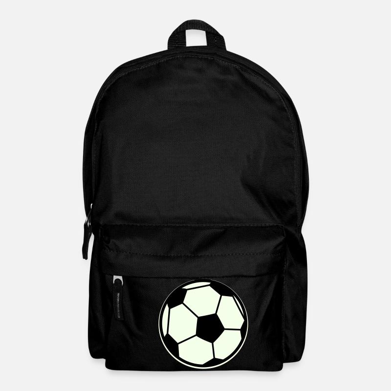 fussball - Rucksack - Schwarz