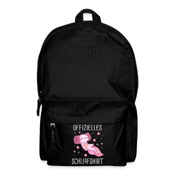 Axolotl Schwanzlurch Axolotls - Rucksack - Schwarz - Vorne