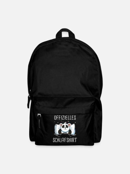 Panda Pandabär Pandas - Rucksack - Schwarz
