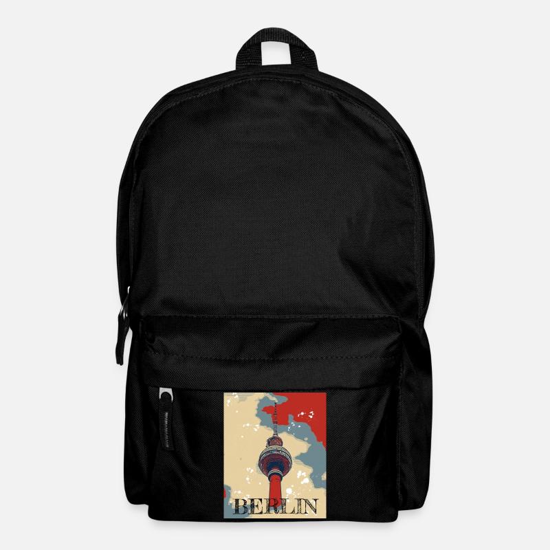 Fernsehturm Berlin The Place to be - Rucksack - Schwarz
