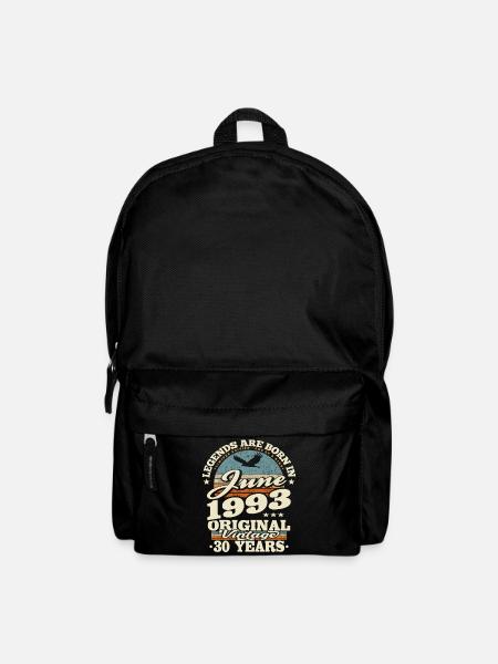 Né en juin 1993 - 30 ans - Sac à dos - noir