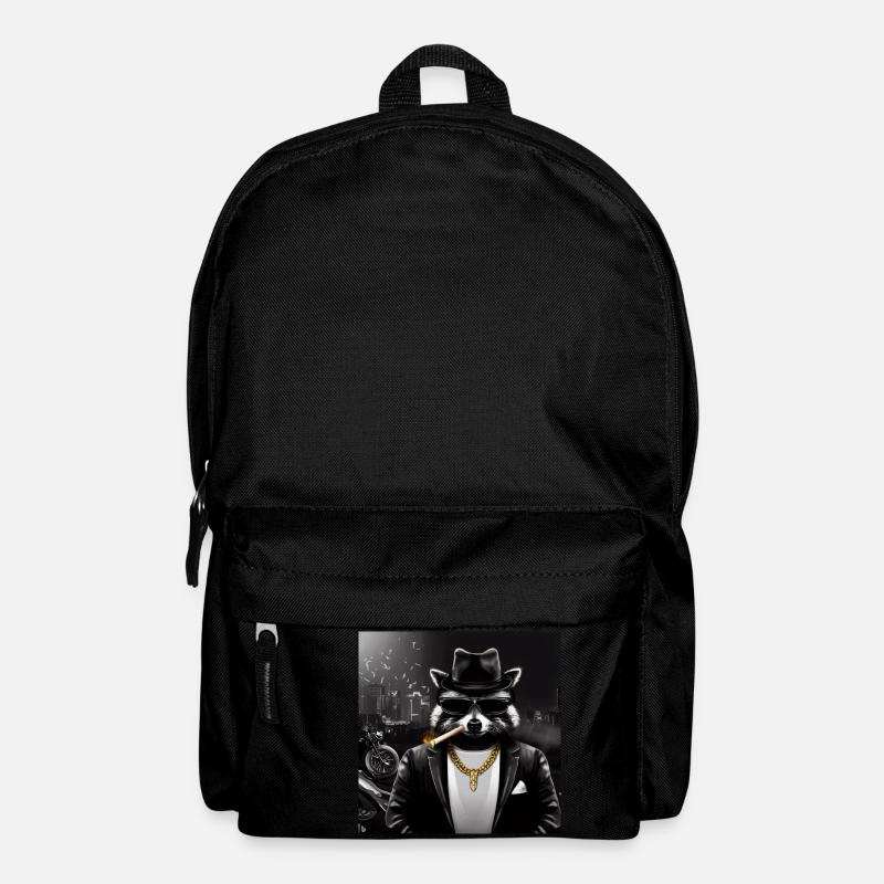 Gangster Raccoon - Backpack - black