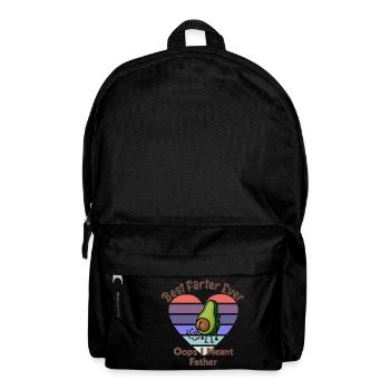 Meilleur père de tous les temps - Sac à dos - noir - Devant