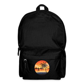 Stand up Paddle SUP Board Surf Paddle Paddle - Sac à dos - noir - Devant