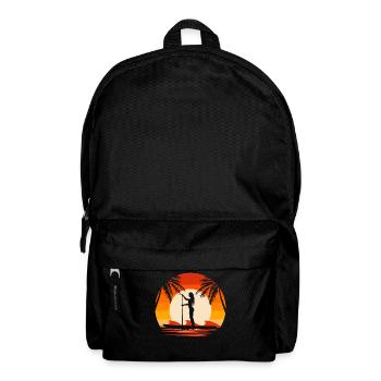 Stand up Paddle SUP Board Surf Paddle Paddle - Sac à dos - noir - Devant