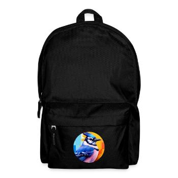 Geai bleu - Sac à dos - noir - Devant