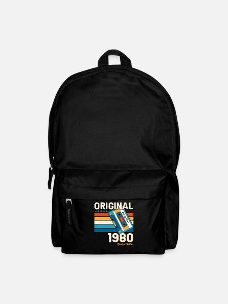 43. Geburtstag Mann Juni Jahrgang 1980 Kassette - Rucksack - Schwarz