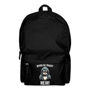 Pinguin Zwergpinguine Kaiserpinguin - Rucksack - Schwarz - Vorne