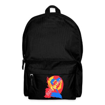 Das künstlerische Barcelona Souvenir - Rucksack - Schwarz - Vorne