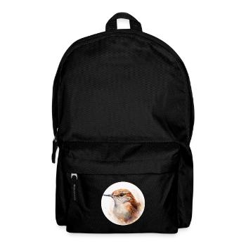 Wren bird - Backpack - black - Front