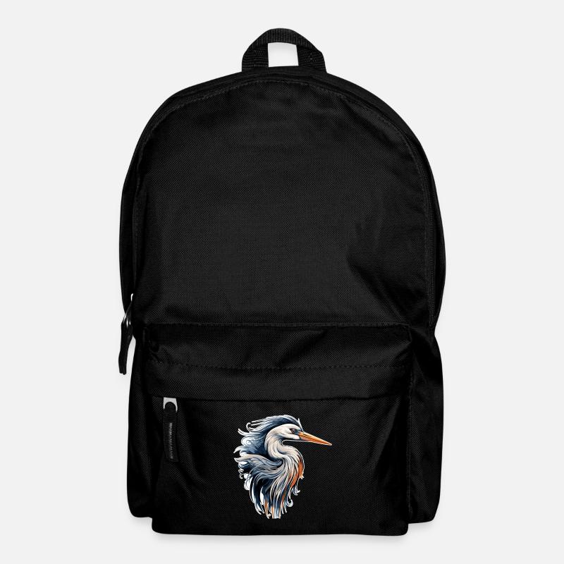 Reiher - Rucksack - Schwarz