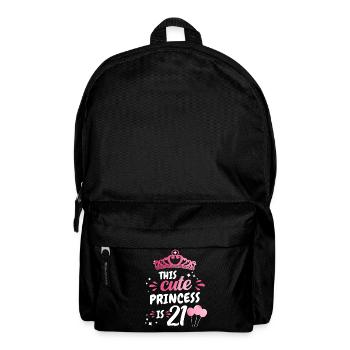 Gift 21 Years Birthday Child - Backpack - black - Front