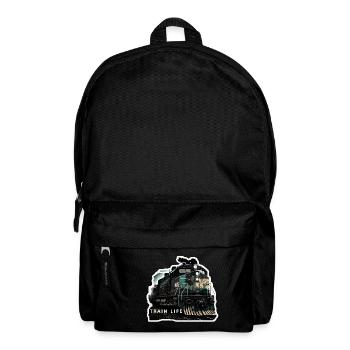 Train Life : Le train, c'est la vie - Sac à dos - noir - Devant