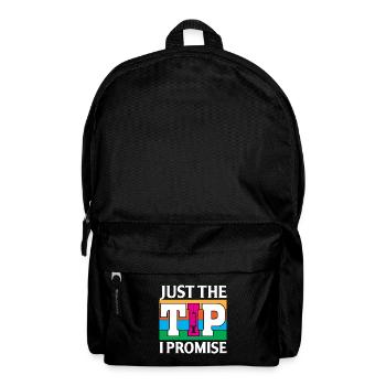 Nur Der Tipp Den Ich Verspreche - Rucksack - Schwarz - Vorne