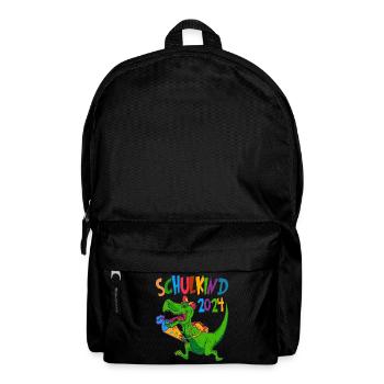 Dinos Schultüte Einschulung Schulkind 2024 - Rucksack - Schwarz - Vorne