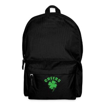 Cheers St. Patrick's Day - Backpack - black - Front