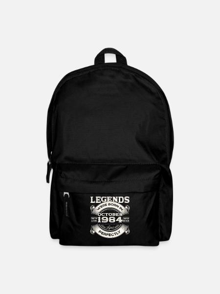 Oktober Jahrgang 1984 39. Geburtstag Geschenk - Rucksack - Schwarz