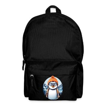 Cute Penguin - Backpack - black - Front