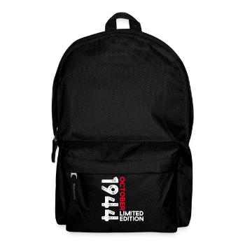 80e anniversaire mari Original octobre Vintage 1944 - Sac à dos - noir - Devant