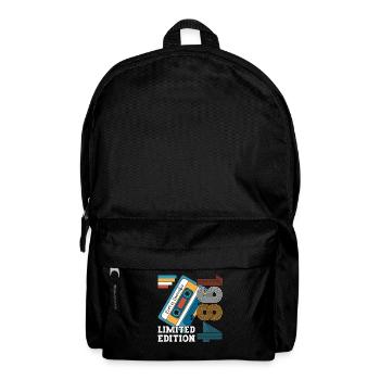 39th Birthday November Vintage 1984 Cassette - Backpack - black - Front